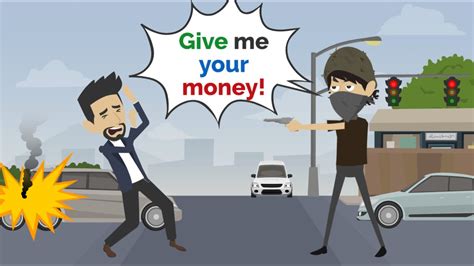 robbed » English .